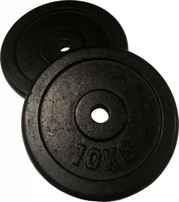 Obrázok produktu pre Záťažová doska, železná (2x2,5-15 kg) 50 mm - 10 kg