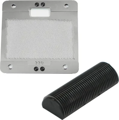 Produktbild von Hochwertiges Kombipack Scherfolie Klingenblock Messer Rasierklinge ersetzt Braun 330 5001710 für Braun 330 Serie 5000 65br48 Sixtant S & Automatik 5310 5321 5322 5323 5330 5350 5352 5511 5512