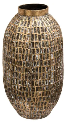 Produktbild von Vase „nora“, h. 48,5 cm, vergoldet  - Atmosphera créateur d'intérieur