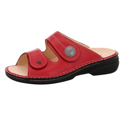 Produktbild von Finn Comfort Komfort Pantoletten Sansibar Damen 333038363934 Rot 39 EU