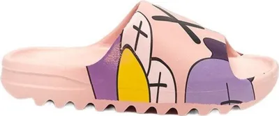 Produktbild von Damen Schaumstoff Badelatschen Badeschuhe Pantoletten Keks Monster Rosa Gr.39