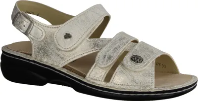 Produktbild von Finn Comfort Gomera, Damenschuhe, bequeme Sandale, Leder, Oro (Goldfarben) - Marken Finn Comfort, Mehrfarbig, leder (everest)