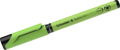 Immagine prodotto di Schneider - Fineliner Topliner 911 0,4 mm nero | 10 pezzi