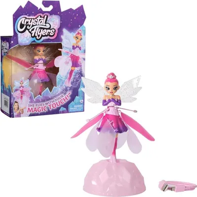 Produktbild von Crystal Flyers Interaktive fliegende Fee – Fee – 15 cm