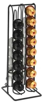 Productafbeelding van Capsulehouder - Dispenser voor Nespresso Capsules - 32 Stuks - Zwart