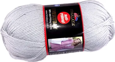 Produktbild von Himalaya Everyday Strickgarn 70025 – Hellgrau, Weiches Acrylgarn, 100 g