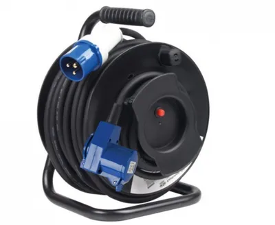 Produktbild von CEE-Kabeltrommel H07RN-F 3G2,5mm, 25m Winkelkupplung