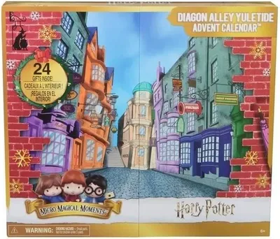 Image de Calendrier de l'Avent Harry Potter, 24 Surprises, Dès 6 Ans, Wizarding World, 15 Figurines Moments Magiques, 9 Accessoires