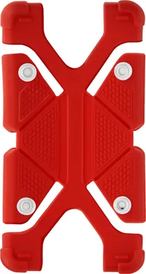 Produktbild von Universal Case mit Bumper Rot Smartphones von 4.7'' bis 5.3'' – Standfunktion