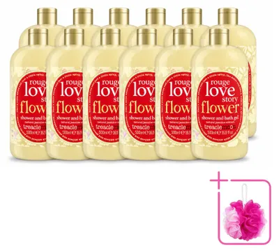 Produktbild von 12 x Treaclemoon One Ginger Morning Bad- & Duschgel - 500 ml - Sparpackung - 12 Stücke