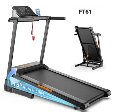 Produktbild von Neigungslaufband, faltbares Design, Stoßdämpfungssystem, FT61