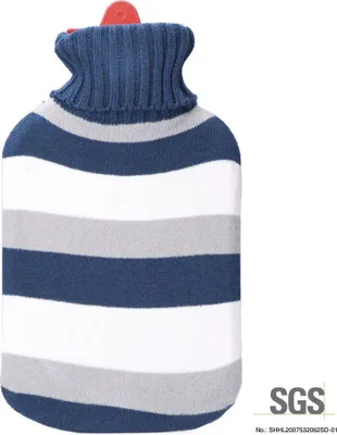 Immagine prodotto di Borsa dell'acqua a righe blu 2 l