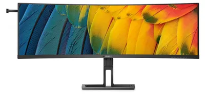 Imagen del producto de Philips 45B1U6900C/00, monitor Philips de 113,0 cm (44,5"), modelo 45B1U6900C, formato 32:9, 2xHDMI, DP, USB-C, curvado, para venta al por menor