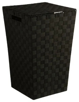 Produktbild von 5five Simply Smart Wäschekorb 50 L schwarz Rechteck 53x33x33cm Modern Deko