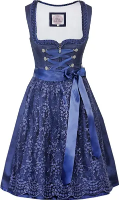 Produktbild von Dirndl Himmelkron 58cm Länge marine 50