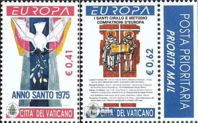 Produktbild von Briefmarken Vatikanstadt 2003 Mi 1459-1460 (kompl.Ausg.) gestempelt Europa