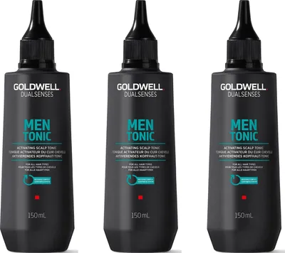 Produktbild von Dualsenses Men Activating Scalp Tonic 3x150 ml
