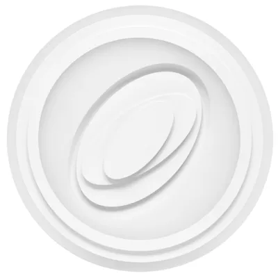 Image de Plafonnier à LED ECOPLANET ORION 100 W 4980 lm 2700-6500 K blanc avec télécommande