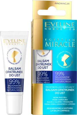 Zdjęcie produktu dla Eveline Cosmetics Egyptian Miracle – pielęgnacja ust, nawilżenie, ukojenie