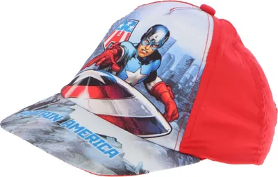 Produktbild von Marvel Avengers Cap Bunte Cap mit Avengers-Logo für den Freizeitlook Rot