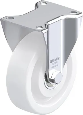 Produktbild von Blickle BK-SPO 125K-1, Roller, 875 kg, Stahl, Weiß, Deutschland, 1 Stück(e), 155 mm