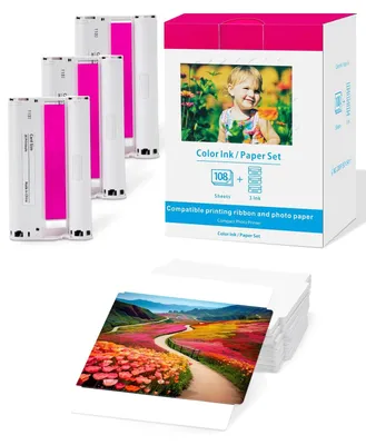 Immagine prodotto di Solidchoice: carta fotografica e cartucce d'inchiostro per stampanti Canon Selphy