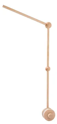 Immagine prodotto di Supporto in legno per mobile musicale per bambini, adatto per culla, recinto giochi o fasciatoio, da assemblare, girevole