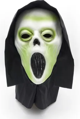 Scream Horror Maske - Ghostface Maske Für Halloween & Kostümpartys
