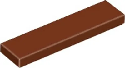 Obrázek produktu pro 100 dílku LEGO, díl c. 2431, cervenohnedá