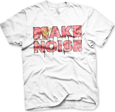 Produktbild von Make Noise - MTV T-Shirt - Large - White