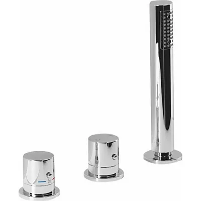 Produktbild von Sapho GO 3-Loch Thermostat-Wannenarmatur, Chrom