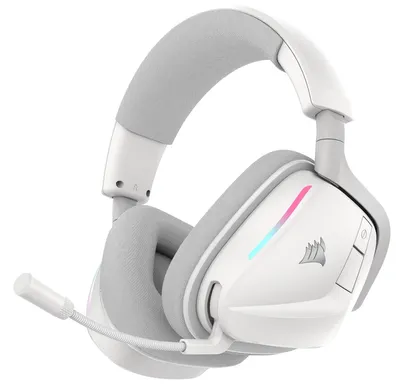 Produktbild von Corsair VOID WIRELESS v2, Verkabelt & Kabellos, 20 - 20000 Hz, Gaming, 303 g, Kopfhörer, Weiß