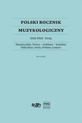 Obrázok produktu pre Poľský muzikologický ročenník, roč. 22, 2024 – zostavila Iwona Lindstedt