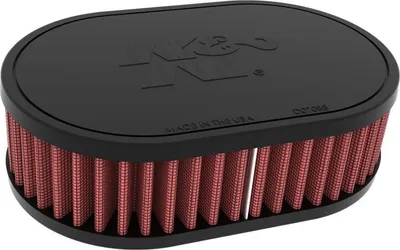 Produktbild von K&N Filters RU-071V Oval Sportluftfilter 51mm Höhe Ø52mm Flansch