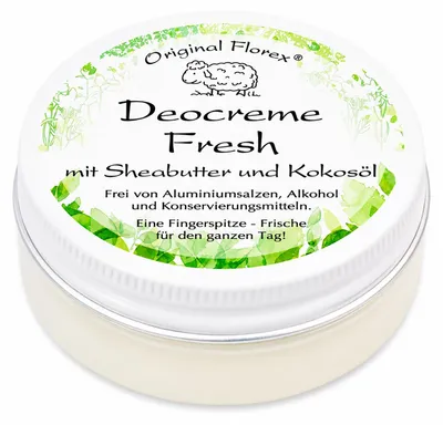 Produktbild von Florex Deocreme 40ml fresh - zitronig frisch und besonders angenehm für den Sommer