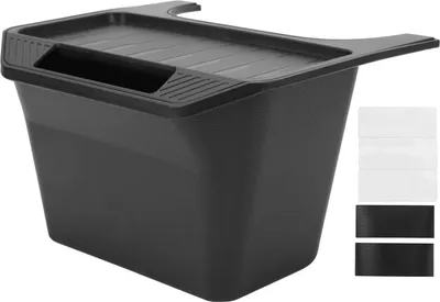Obrázok produktu pre Veľkokapacitný zadný stredový úložný box Black Natender Console Insert Organiser Replacement pre Tesla Model Y.