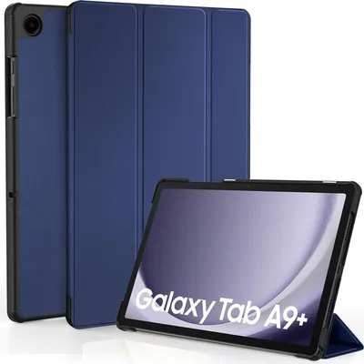 Image de EasyAcc Samsung Galaxy Tab A9+ Plus 11 pouces 2023 Housse de protection bleu marine