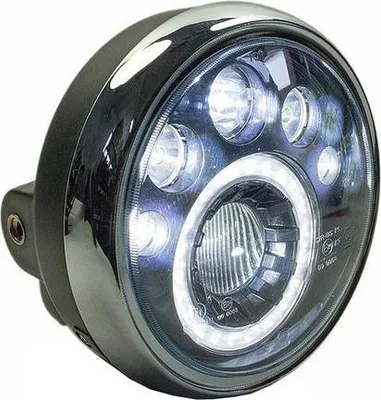 Zdjęcie produktu dla Lampa Motocyklowa Przednia Led Z Homologacją