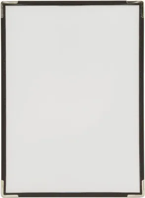Produktbild von Securit Speisekarten-Mappe CRYSTAL A4 für 2 Blatt 3er Set