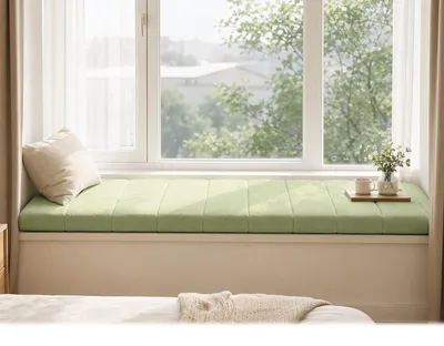Produktbild von Bankkissen 100 x 40 cm für draußen mit Antirutsch