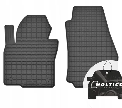 Immagine prodotto di Tappetini in gomma anteriori con bordo, adatti a tutte le stagioni, per Volkswagen Golf Plus dal 2005 al 2013