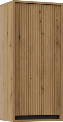 Produktbild von Selsey Osaka - Hängeschrank mit geriffelter Front, Eichenholzoptik Evoke, 46 cm