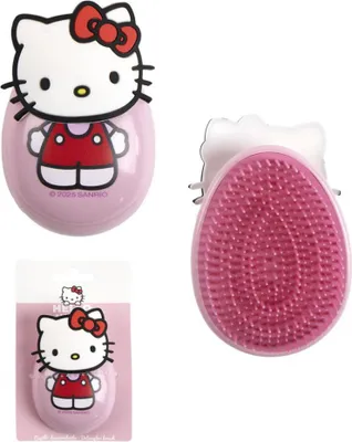 Immagine prodotto di Spazzola per capelli per bambini Hello Kitty rosa, taglia unica, Disney