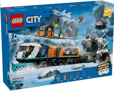Obrázok produktu pre LEGO City Polárny expres pre prieskumníkov Arktídy, Stavebnica, 7 rok / roky, Plast, 1517 kusov, 3,82 kg