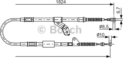 Produktbild von Bosch Seilzug, Feststellbremse  1 987 482 159