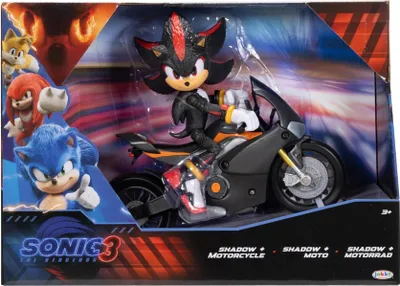 Obrázok produktu pre Sonic the Hedgehog 3 Shadow & Motorcycle, 3 rok / roky, Viacfarebný, Elastan