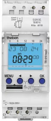 Produktbild von Theben Dig. Zeitschaltuhr TR 610 top3 12-24V
