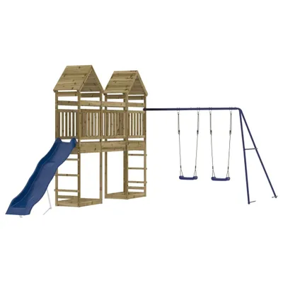 Produktbild von vidaXL Spielturm Imprägniertes Kiefernholz