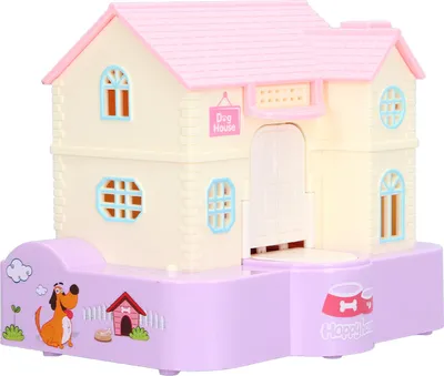 Produktbild von Doghouse Spardose Automatisches Münzschlucken mit Licht Musikeffekte Spielzeug Geschenk für KinderLila Glückshund
