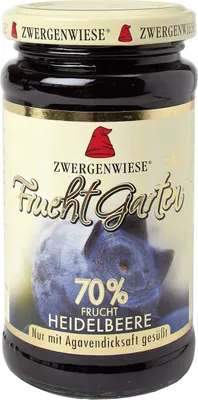 Produktbild von Zwergenwiese Heidelbeere Marmelade 225g -